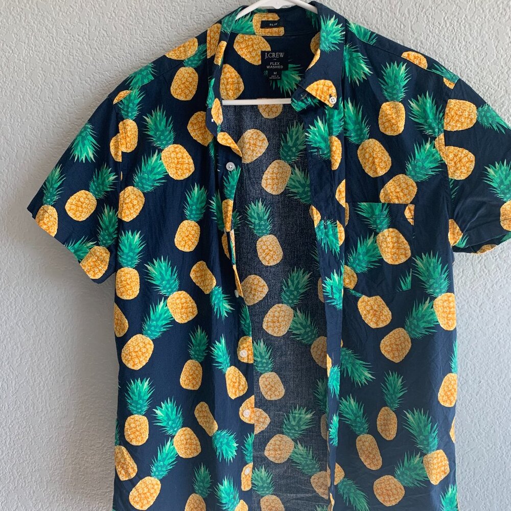 JCrew Pineapple Shirt